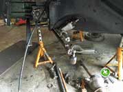 Replacement Steering Rack Fitted